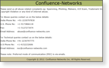 Confluence Networks Inc - Site Screenshot