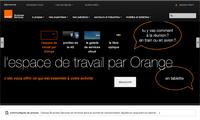 Orange SA - Скриншот сайта