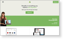 Shopify, Inc - Скриншот сайта